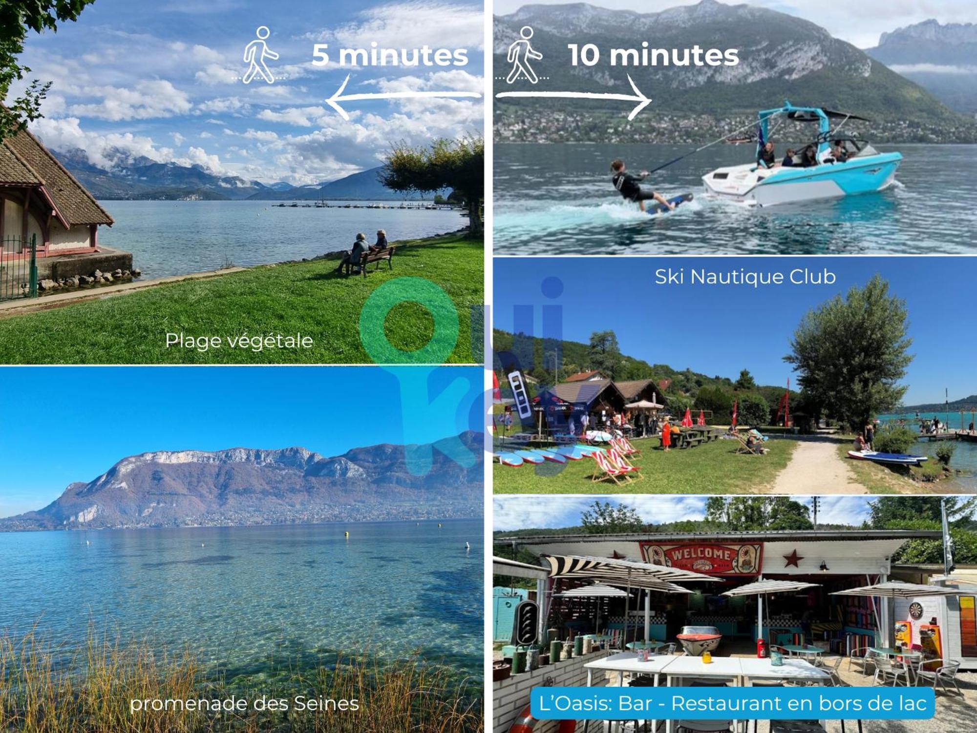Budget Studio Proche Lac Sevrier Luaran gambar
